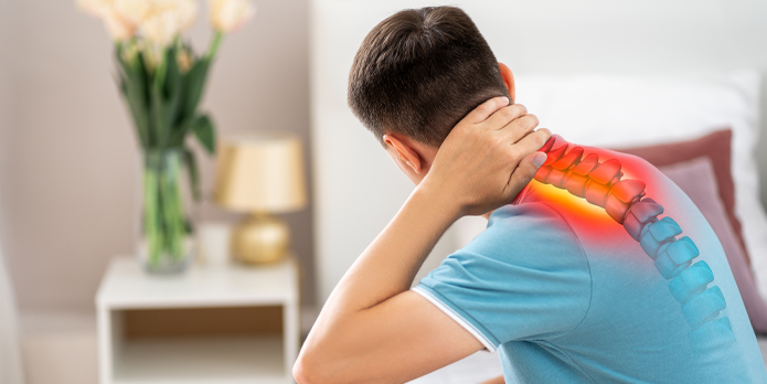 patient getting Upper Cervical Chiropractic Care as an auto accident injury treatment in Belmont