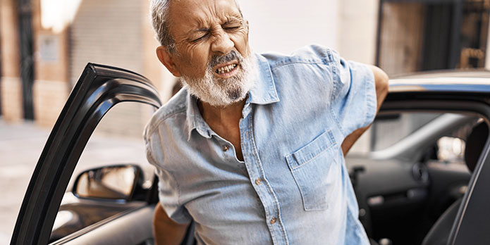 auto accident treatments for back pain in Belmont