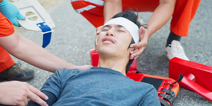 auto accident treatments for concussion in Belmont