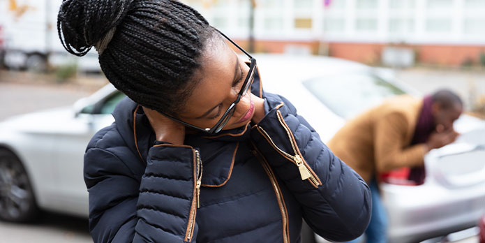 auto accident treatments for pinched nerve in Belmont